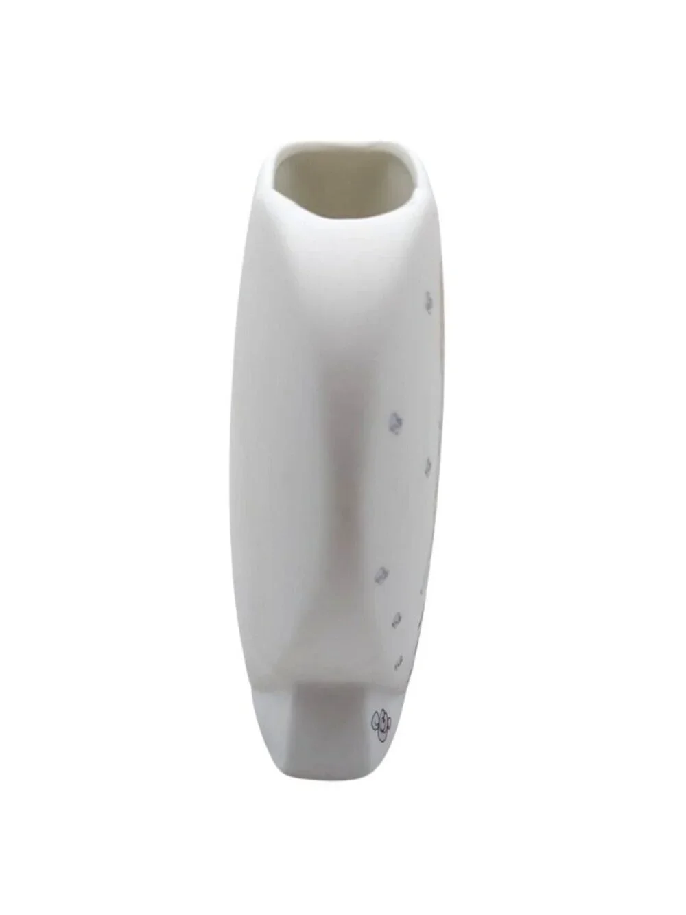 Precious Moments Vase Wedding Heaven Bless You Porcelain Heart Shaped 1988 Gift